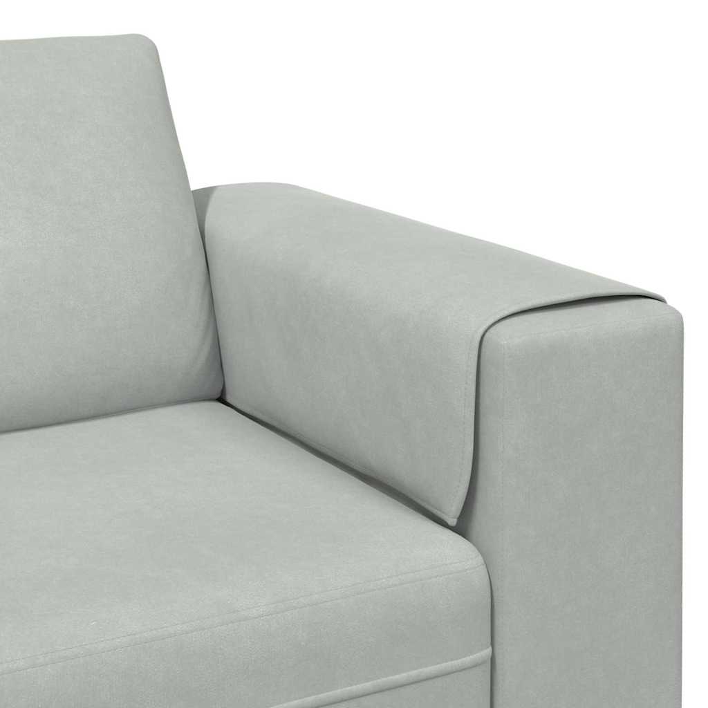 Set di divani Grigio chiaro Velluto