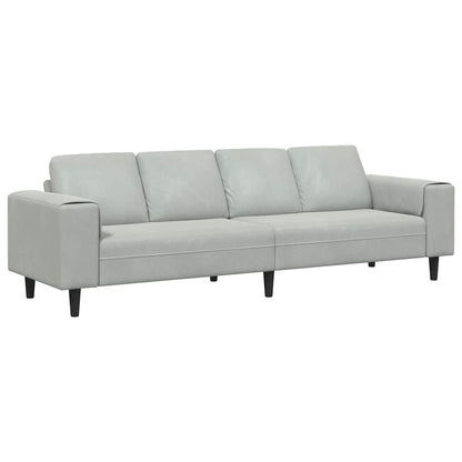 Set di divani Grigio chiaro Velluto