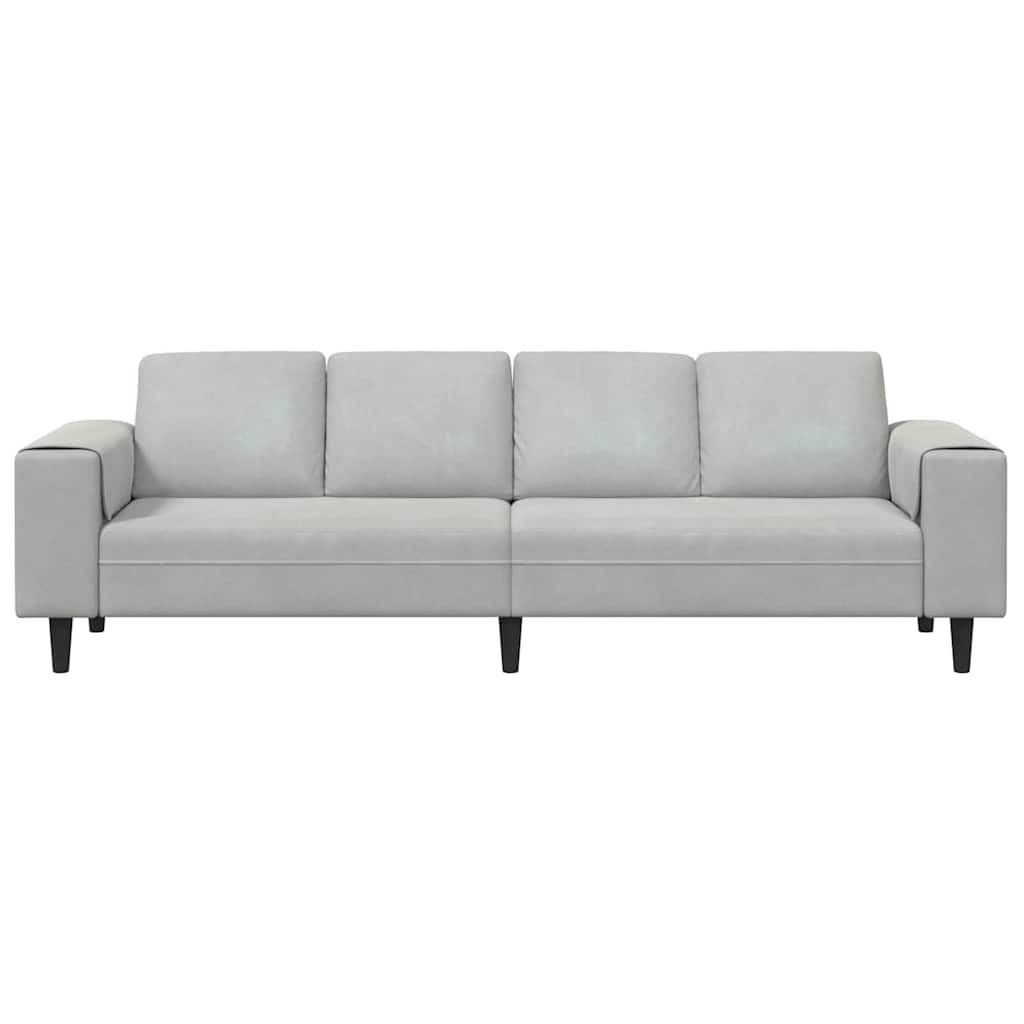 Set di divani Grigio chiaro Velluto