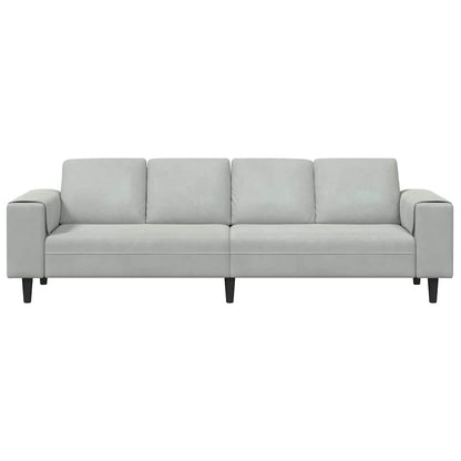 Set di divani Grigio chiaro Velluto