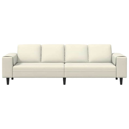 Divano per Soggiorno Crema 250 x 77 x 76 cm | homemem39