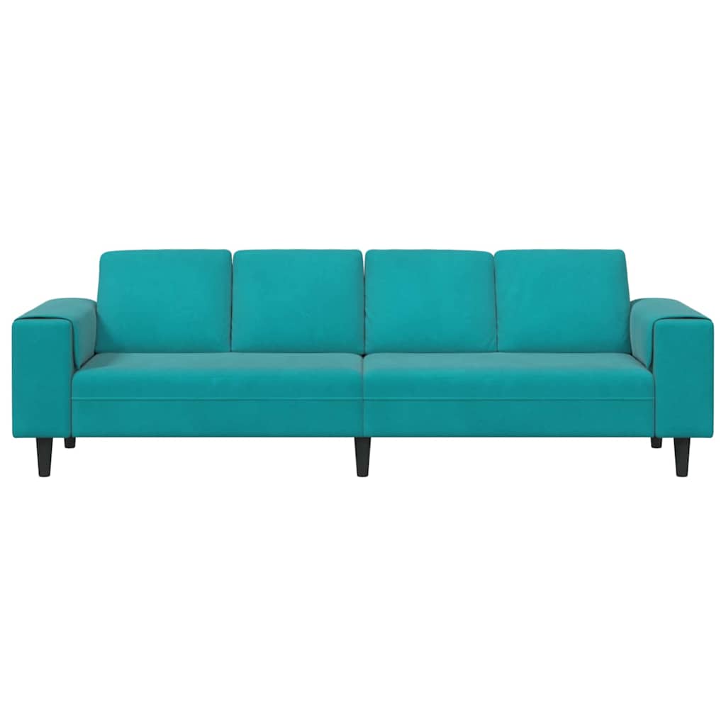 Divano per Soggiorno Turchese 250 x 188 x 76 cm | homemem39