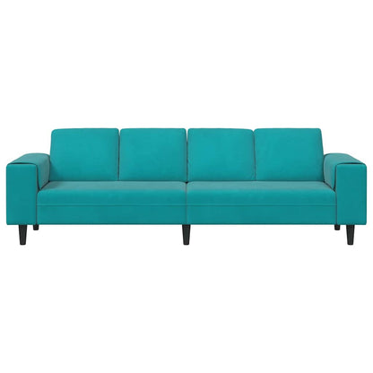 Divano per Soggiorno Turchese 250 x 188 x 76 cm | homemem39