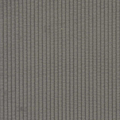 Divano in tessuto Grigio chiaro 208 cm Tessuto in velluto a coste