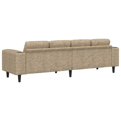 Divano per Soggiorno Grigio chiaro 250 x 77 x 76 cm | homemem39