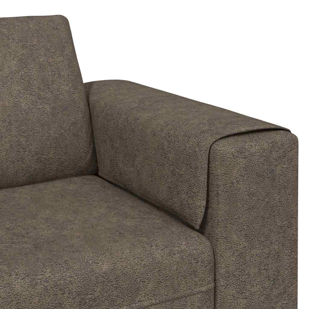 Divano per Soggiorno Grigio scuro 250 x 77 x 76 cm | homemem39