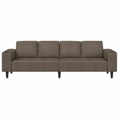 Divano per Soggiorno Grigio scuro 250 x 77 x 76 cm | homemem39