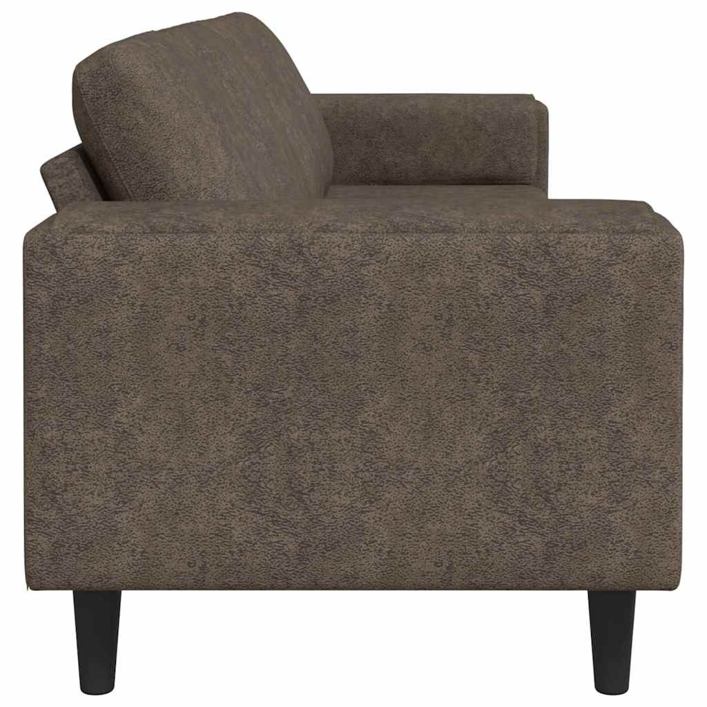 Divano per Soggiorno Grigio scuro 250 x 77 x 76 cm | homemem39