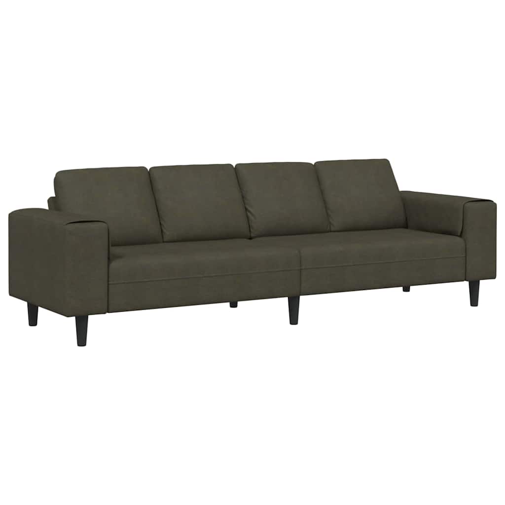 Divano per Soggiorno Verde militare 250 x 77 x 76 cm | homemem39