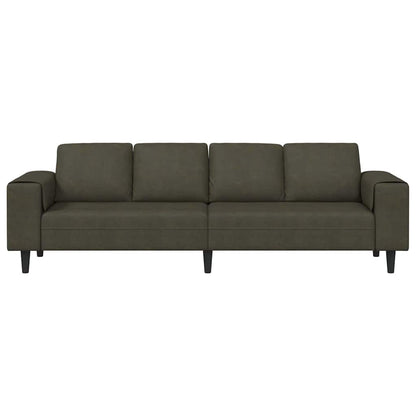 Divano per Soggiorno Verde militare 250 x 77 x 76 cm | homemem39