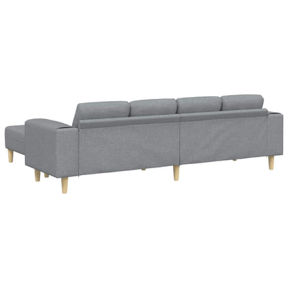 Divano per Soggiorno 3 pcs Grigio chiaro Poliestere | homemem39