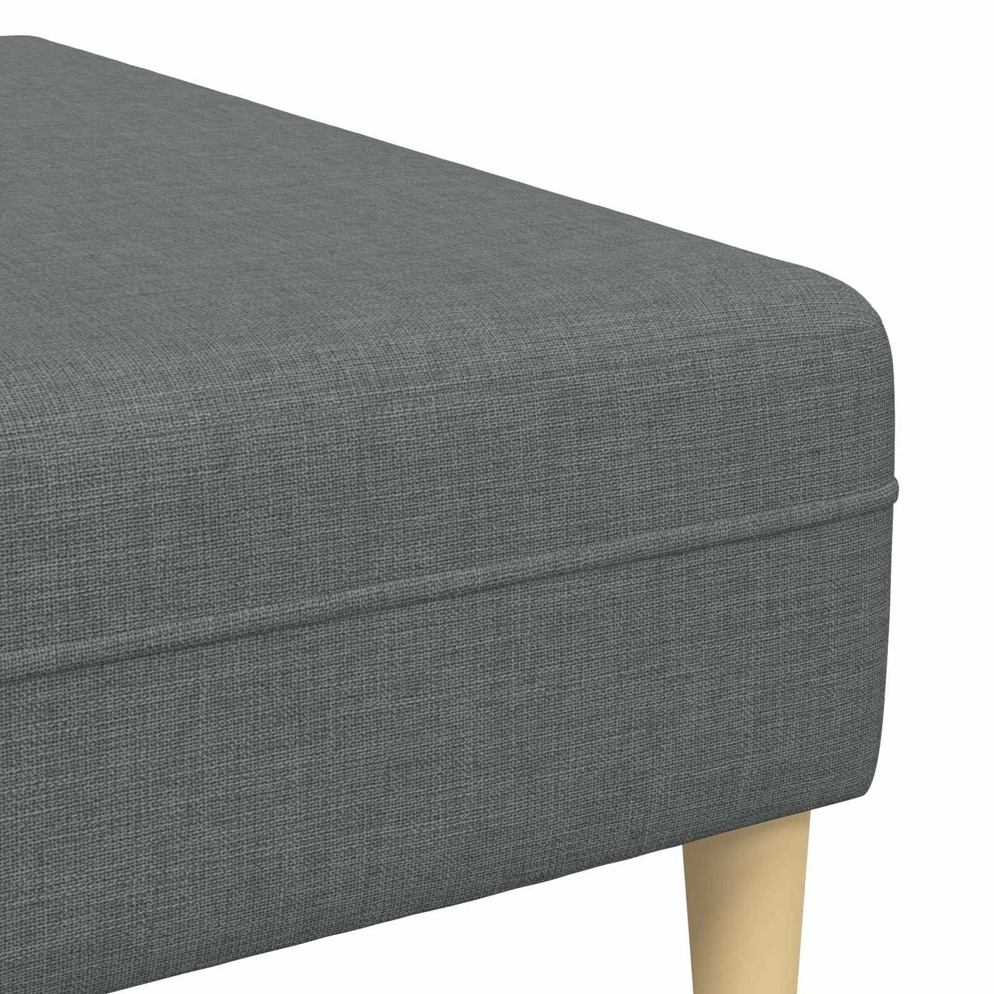 Divano per Soggiorno 3 pcs Grigio scuro Poliestere | homemem39