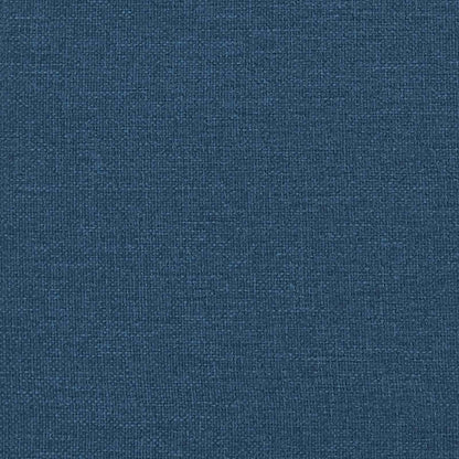 Divano per Soggiorno 3 pz Blu Poliestere