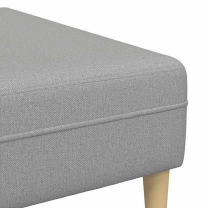 Divano per Soggiorno 3 pcs Grigio Nuvola 250 x 188 x 76 cm | homemem39