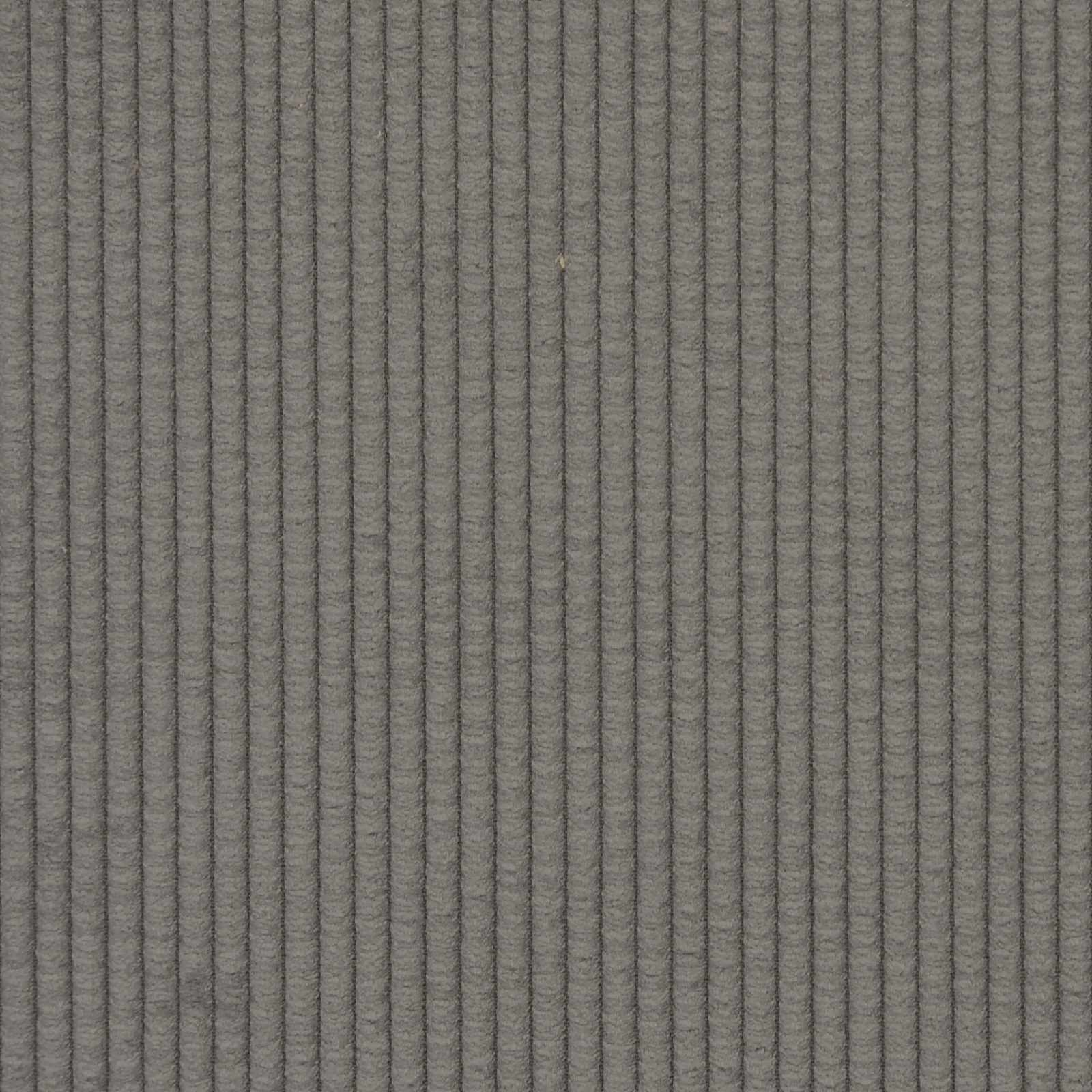 Divano Grigio chiaro 250 x 188 x 76 cm Tessuto in Cords | homemem39