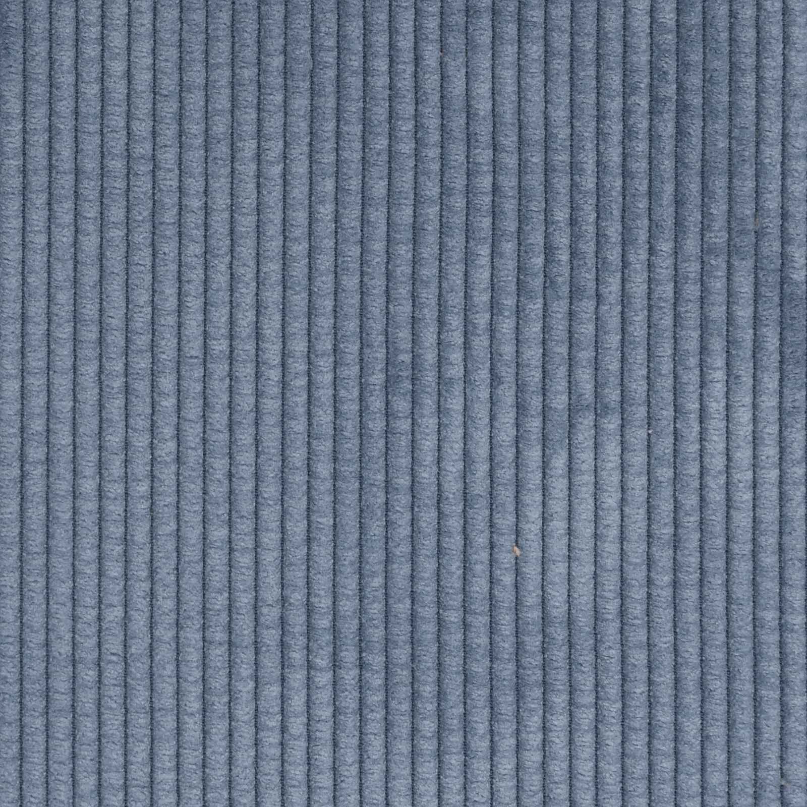 Divano Blu 250 x 188 x 76 cm Tessuto in Cords | homemem39
