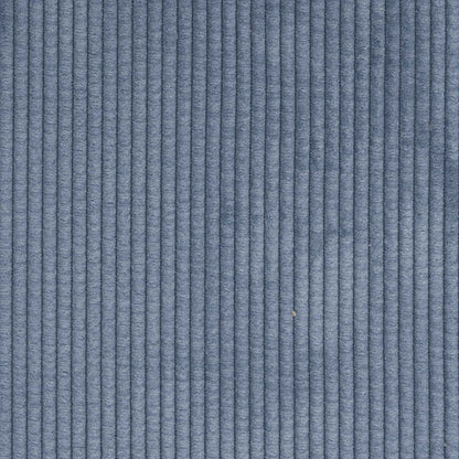 Divano Blu 250 x 188 x 76 cm Tessuto in Cords | homemem39