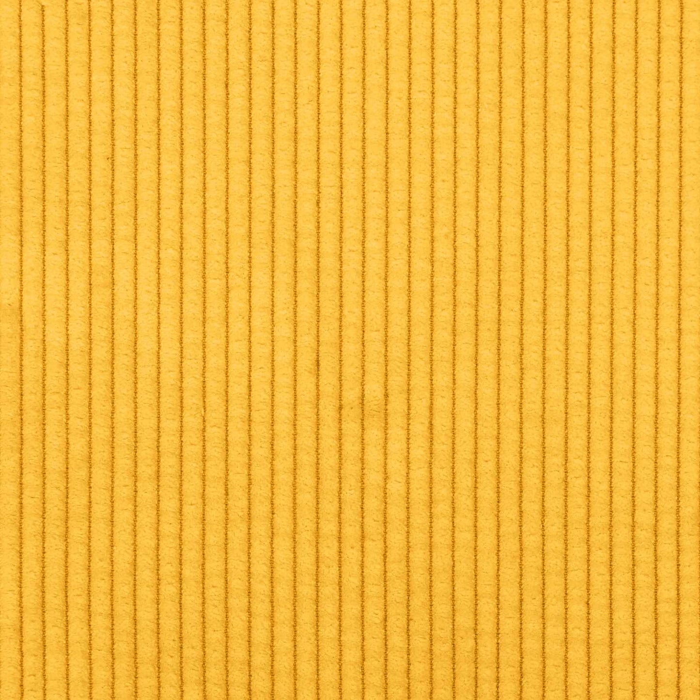 Divano Giallo Chiaro 250 x 188 x 76 cm Tessuto in Cords | homemem39