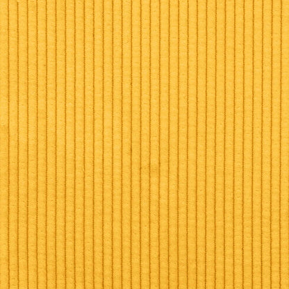 Divano Giallo Chiaro 250 x 188 x 76 cm Tessuto in Cords | homemem39