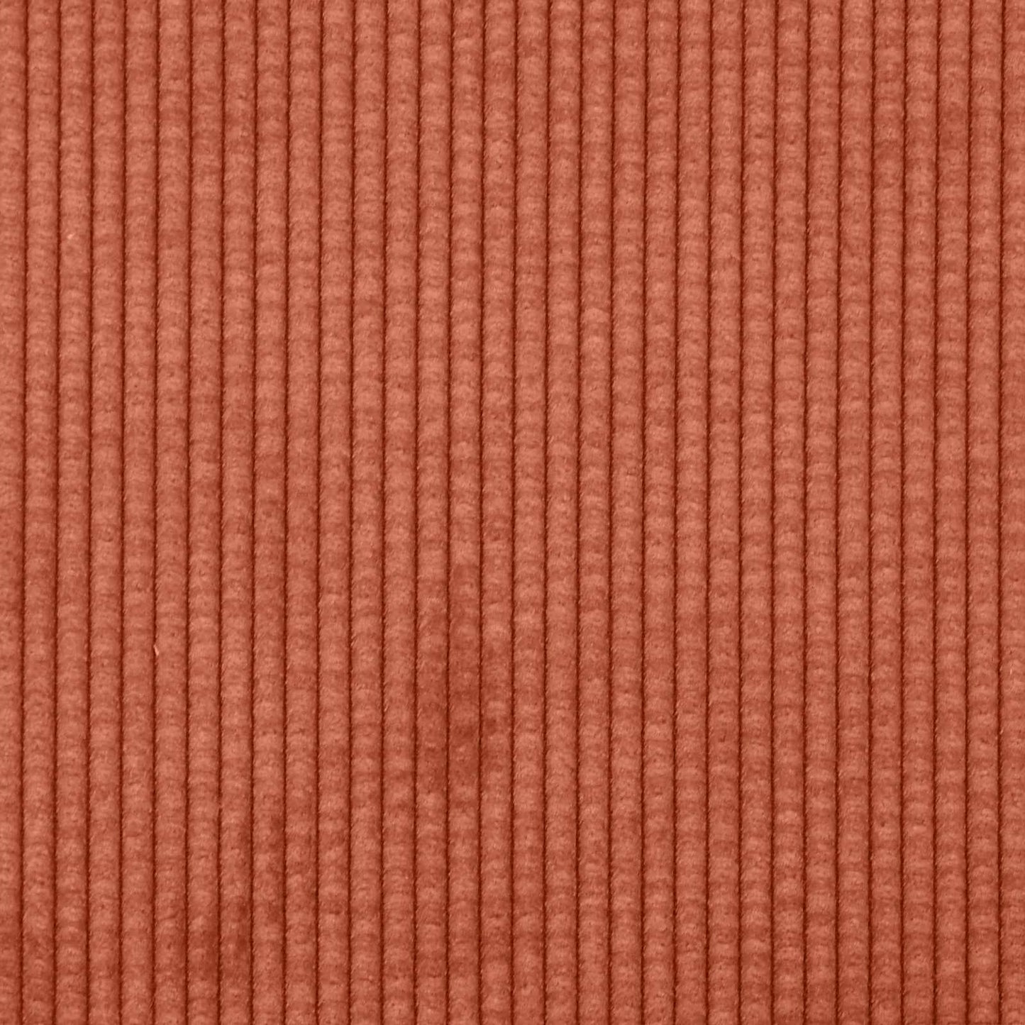 Divano Rosso Arancio 250 x 188 x 76 cm Tessuto in Cords | homemem39