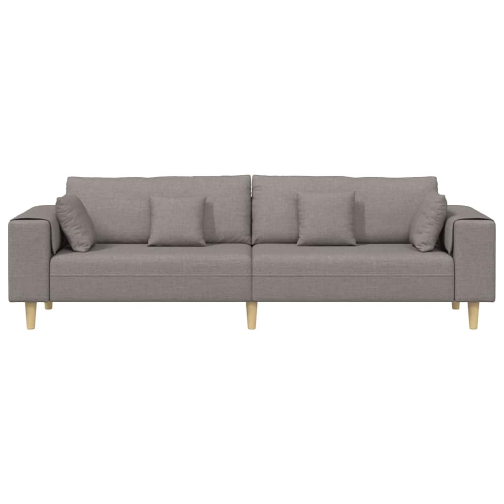 Divano con cuscino Talpa 250 x 77 x 76 cm Tessuto | homemem39