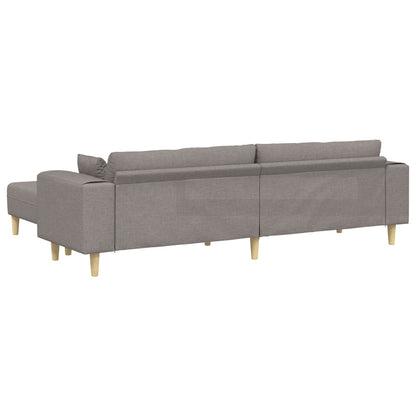 Divano con cuscino 3 pcs Talpa Tessuto | homemem39