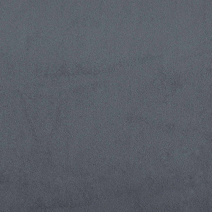 Divano 3 pcs Grigio scuro 250 x 188 x 76 cm Velluto | homemem39