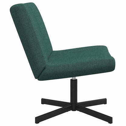 Sedia girevole Verde Scuro 63 x 75 x 76 cm Tessuto - homemem39