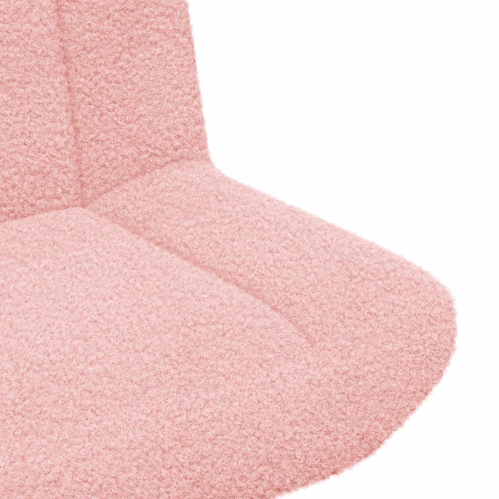 Sedia girevole Rosa 63 x 75 x 76 cm Pelle di Pecora | homemem39