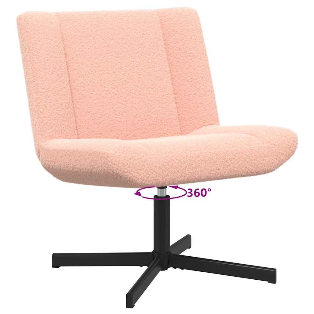 Sedia girevole Rosa 63 x 75 x 76 cm Pelle di Pecora - homemem39