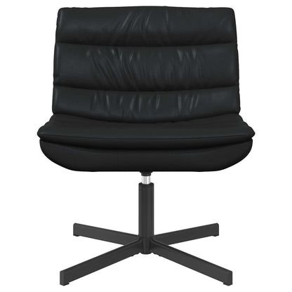 Sedia girevole Nero 63 x 75 x 76 cm PU Lucido