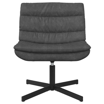 Sedia girevole Nero 63 x 75 x 76 cm PU Antico - homemem39