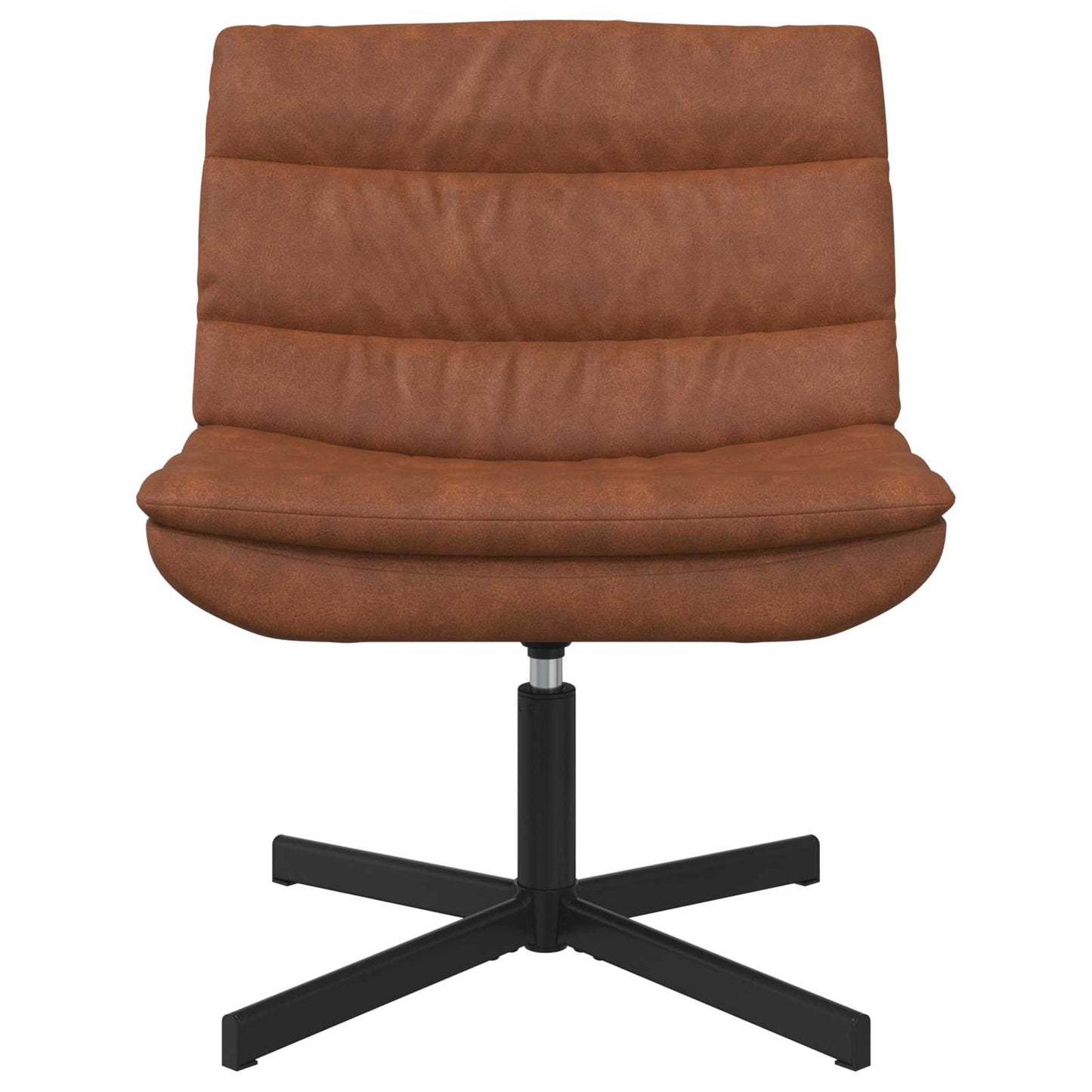 Sedia girevole Marrone 63 x 75 x 76 cm PU Antico