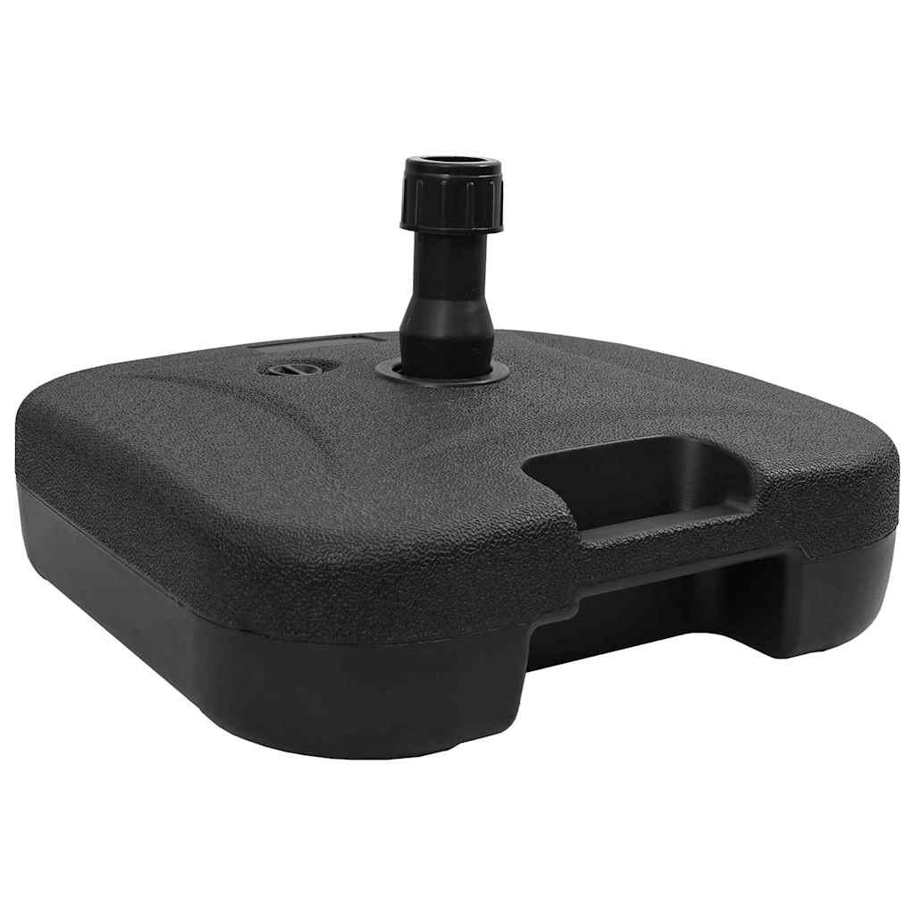 Base per Parasol da Esterno Nero 45 x 45 x 29.5 cm Plastica
