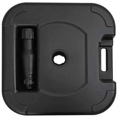 Base per Parasol da Esterno Nero 45 x 45 x 29.5 cm Plastica