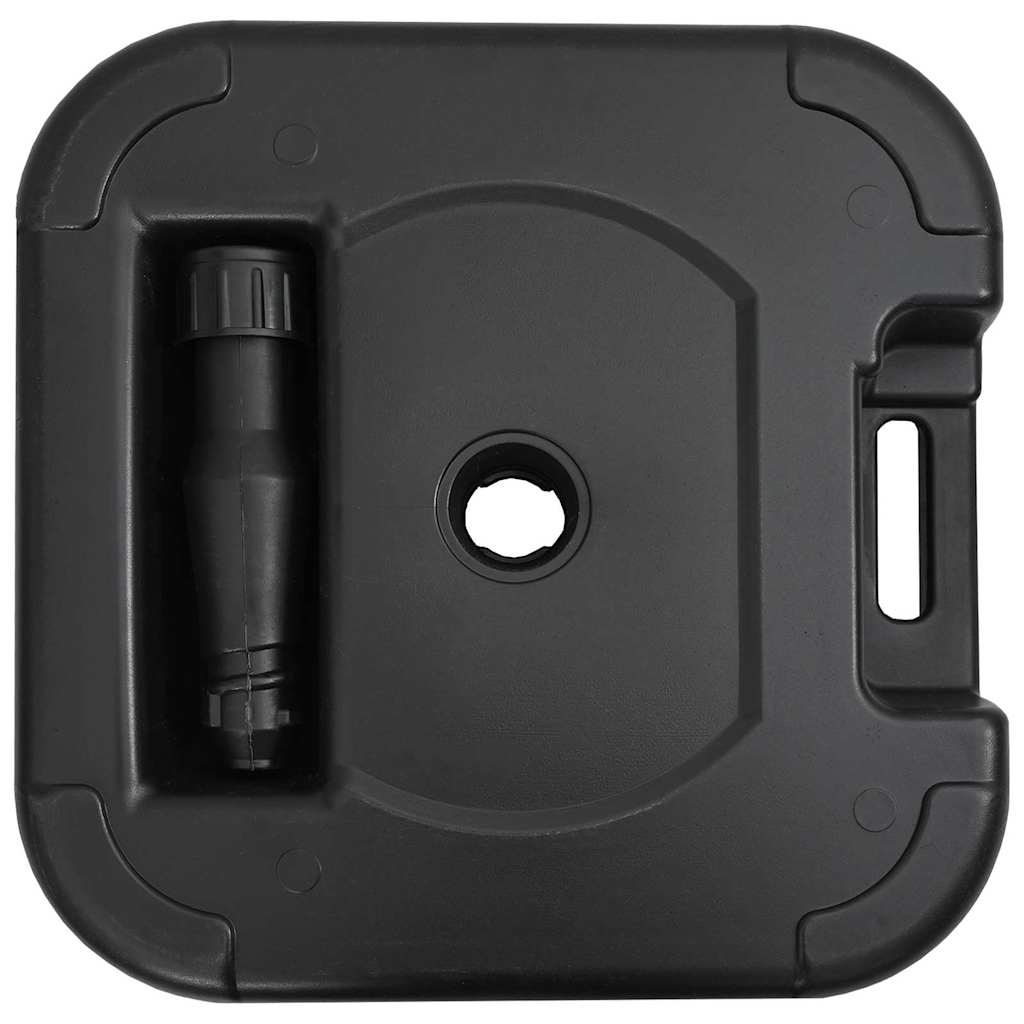 Base per Parasol da Esterno Nero 45 x 45 x 29.5 cm Plastica