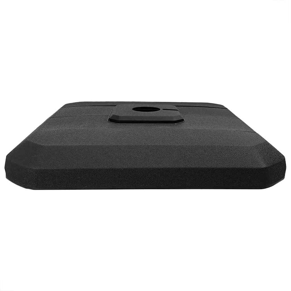 Set di Base per Ombrellone Alveare 4 pcs Nero 98 x 98 x 13 cm