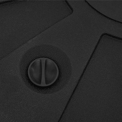 Set di Base per Ombrellone Alveare 2 pcs Nero 88 x 88 x 19 cm