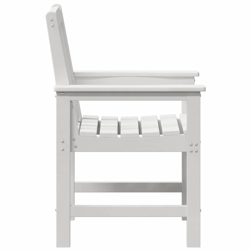 Sedia da pranzo da giardino 6 pcs Bianco 65.5 x 55.5 x 88cm