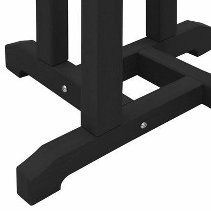 Set Bar da Giardino 3 pcs Nero HDPE | homemem39