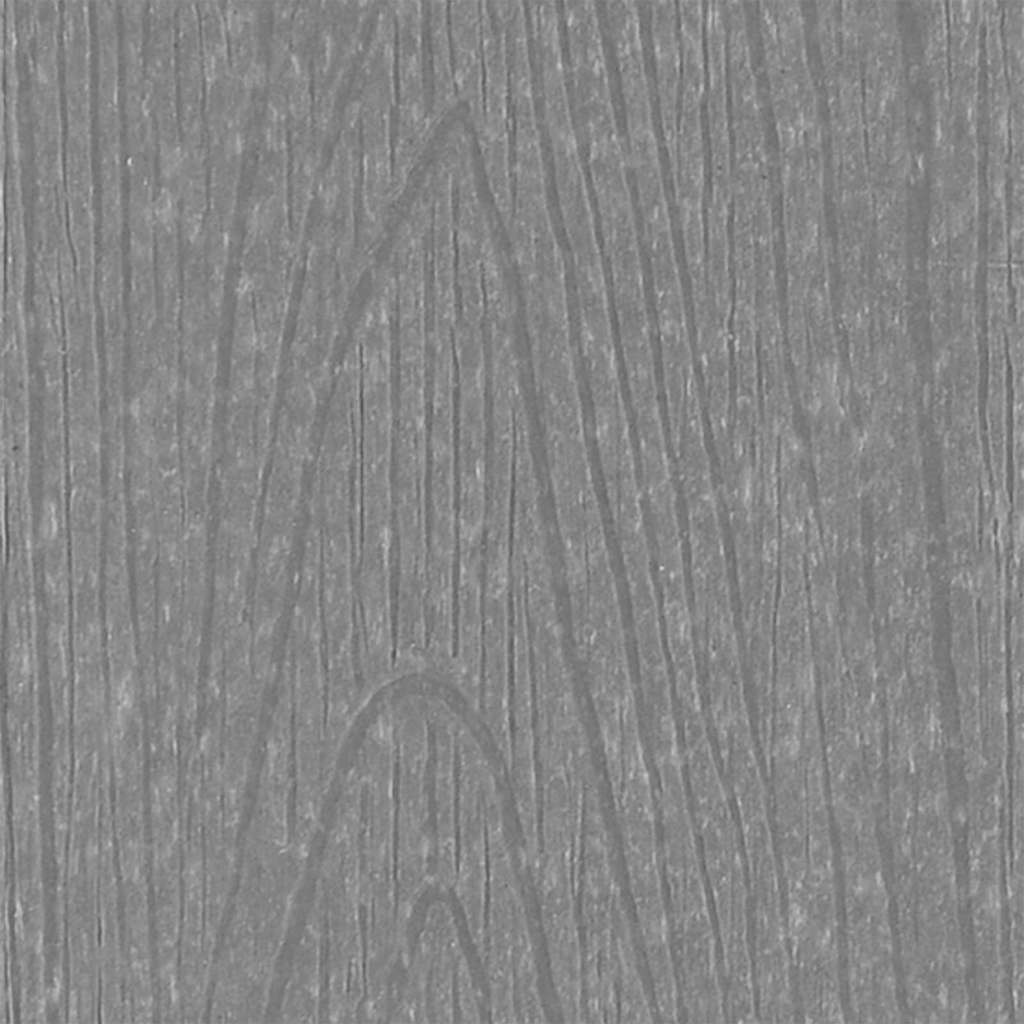 Set Bar da Giardino 6 pcs Grigio chiaro HDPE