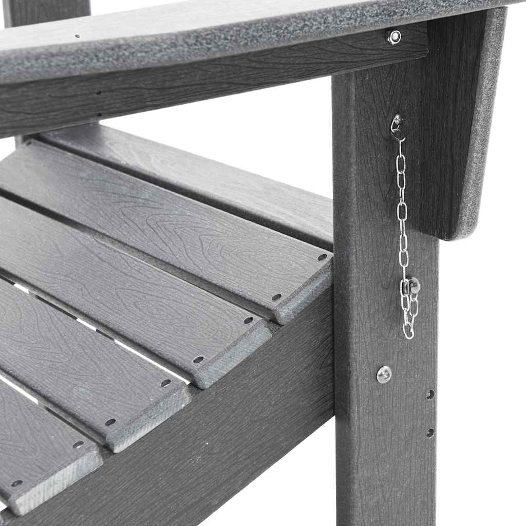 Mobili da lounge da giardino 2 pcs Grigio chiaro