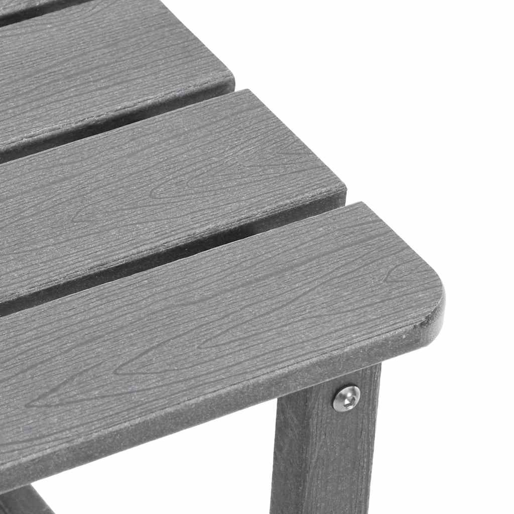 Sedia da Giardino 3 pcs Grigio chiaro 80.5 x 74.5 x 92 cm | homemem39