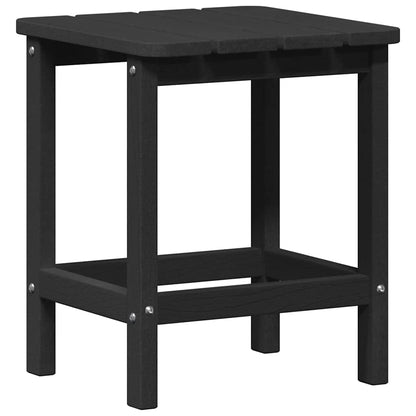 Sedia da Giardino 3 pcs Nero Polietilene | homemem39