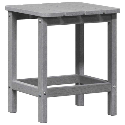 Sedia da Giardino 3 pcs Grigio chiaro Polietilene | homemem39