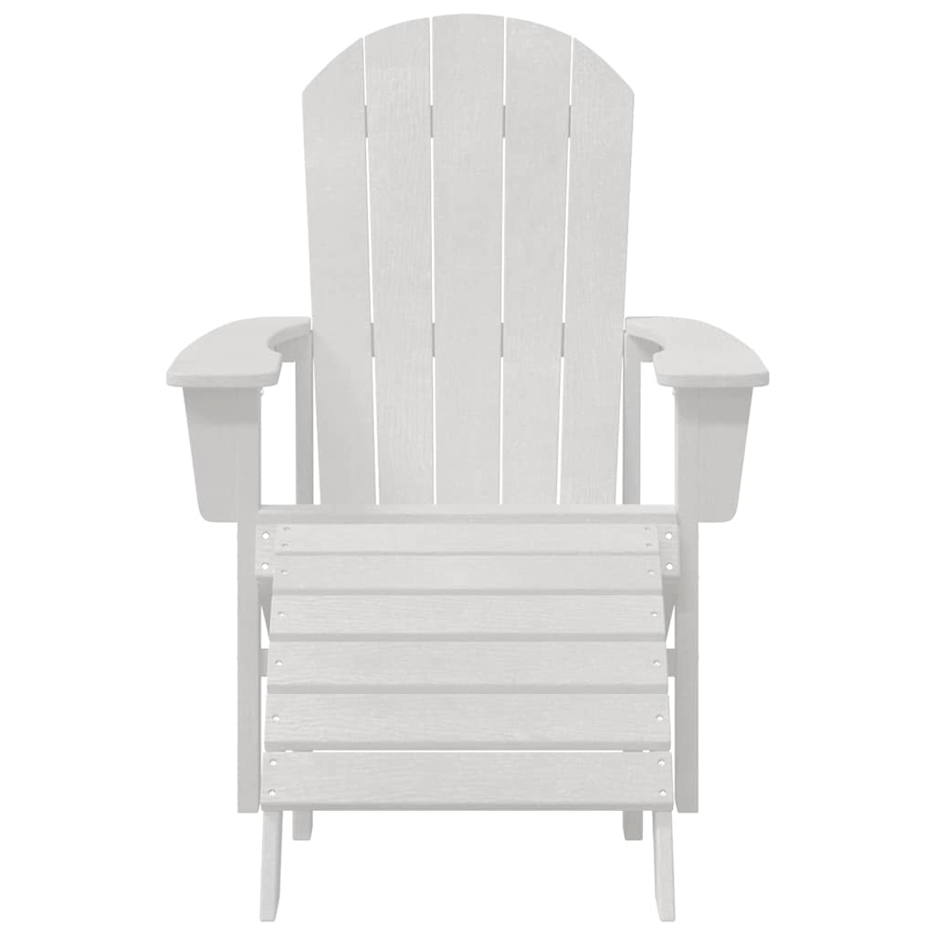 Mobili da lounge da giardino 2 pcs Bianco 74 x 82 x 90cm