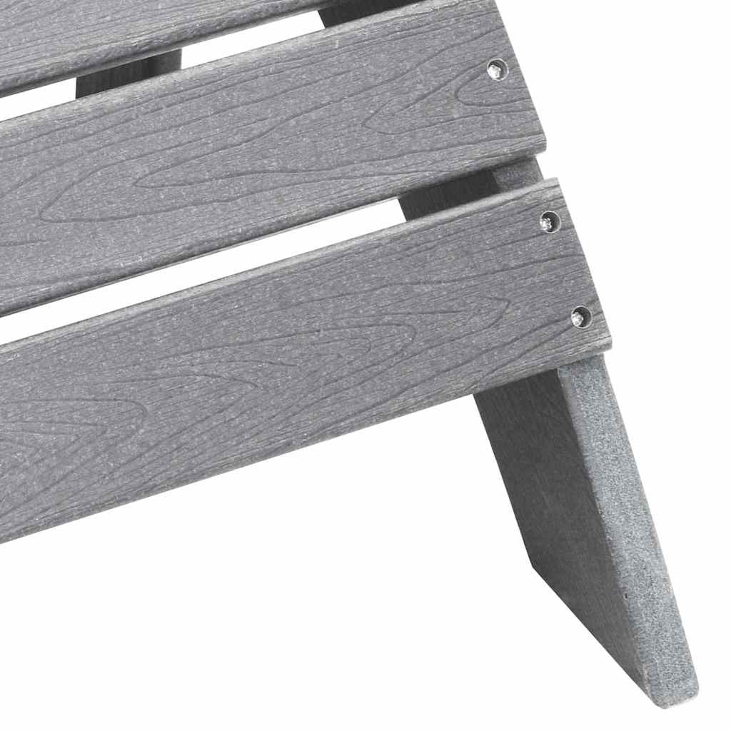 Sedia da Giardino 2 pcs Grigio chiaro 83 x 74 x 92 cm | homemem39