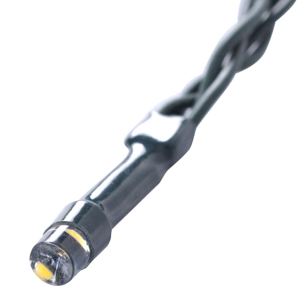 Sfere di Bosso Artificiale con Luci LED 4 pz Verdi 12 cm