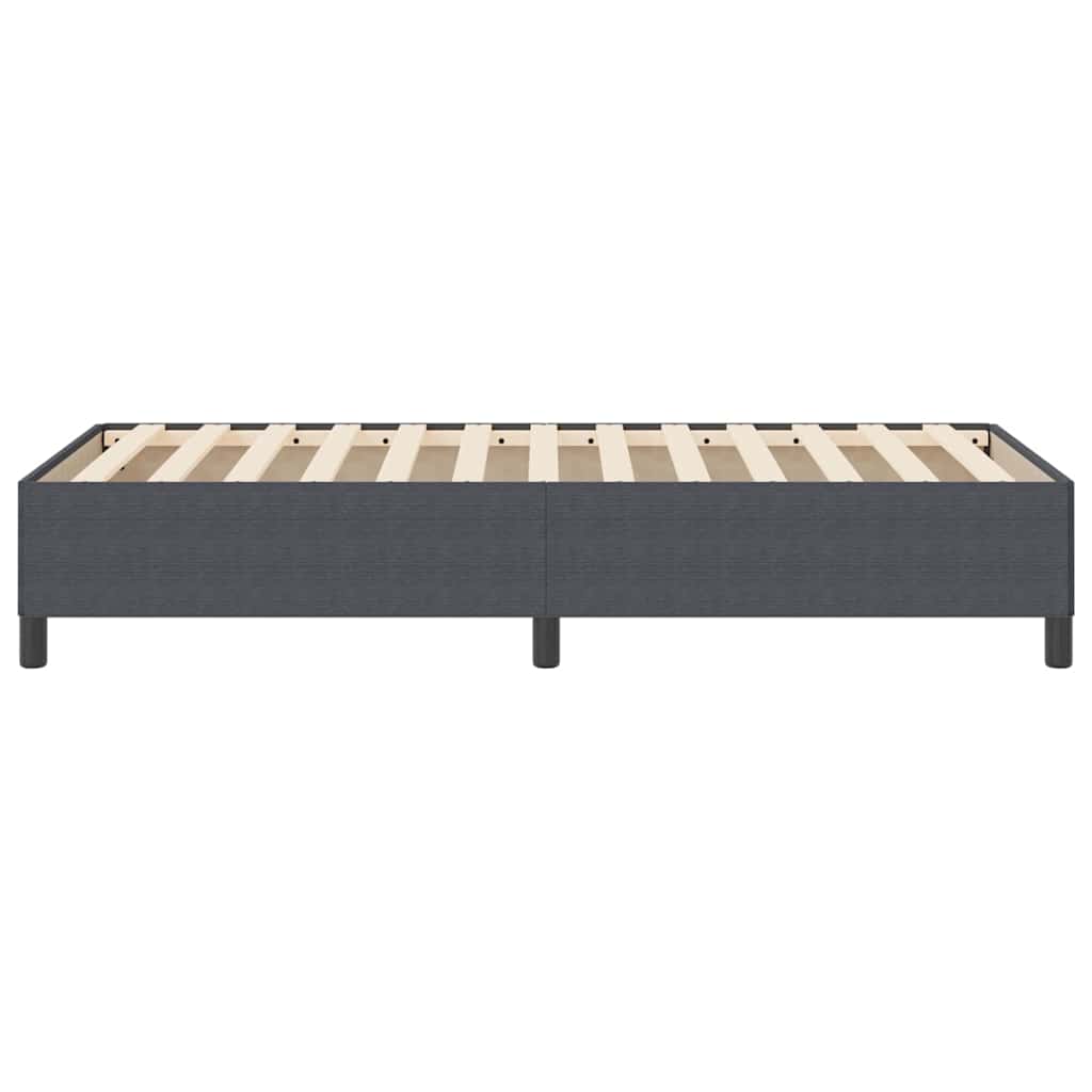 Letto a molle Grigio scuro 80 x 200 cm Tessuto in Cords | homemem39