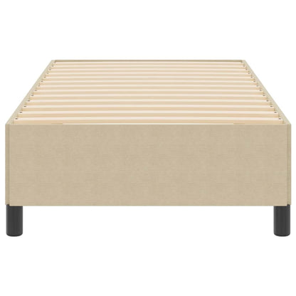 Letto a molle Grigio Verde 80 x 200 cm Tessuto in Cords | homemem39